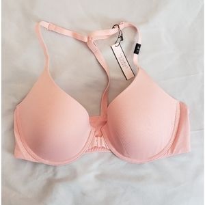Racerback Demi pink Victoria's secret 34C bra